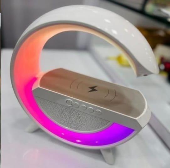 Wireless Charging Atmosphere G Lamp with Bluetooth Speaker