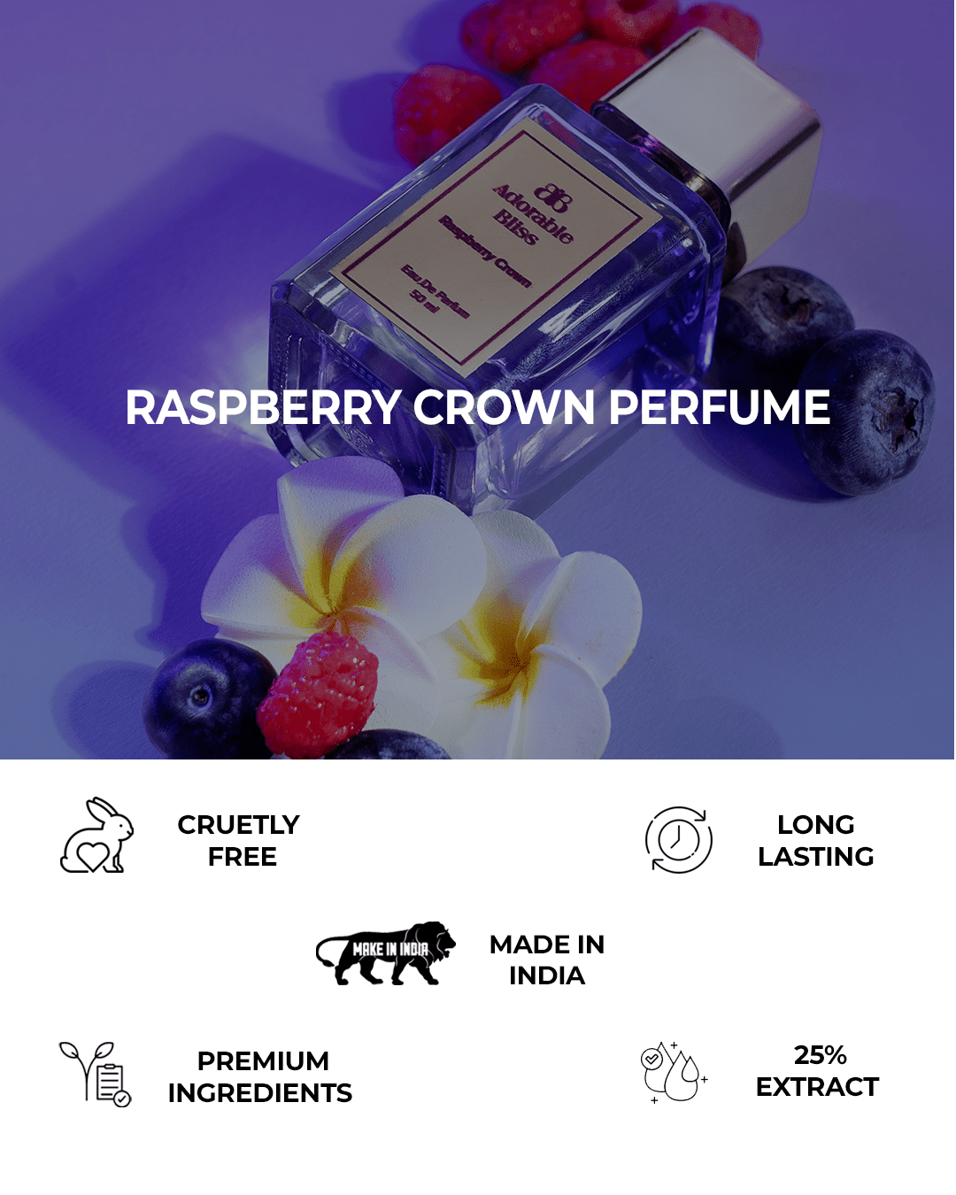Parfum Raspberry RASPBERRY CROWN PERFUME 15ML – Adorable Bliss